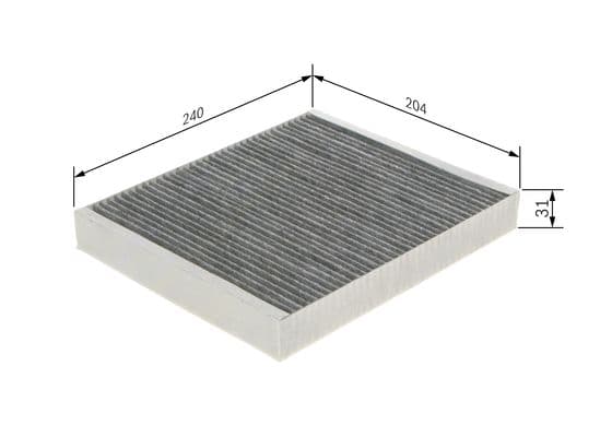 İç mekan aktif karbon filtresi 1