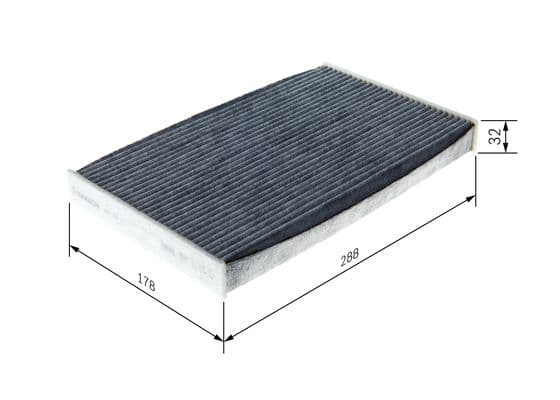 İç mekan aktif karbon filtresi 1