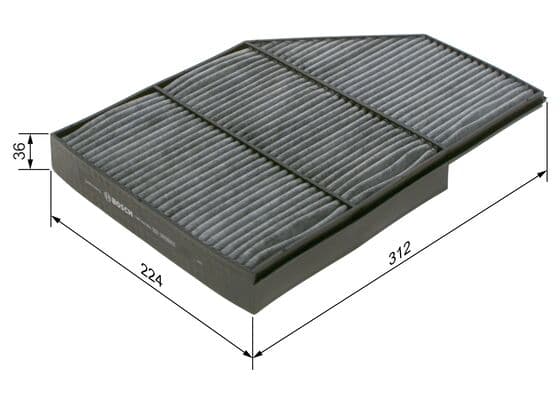 İç mekan aktif karbon filtresi 5