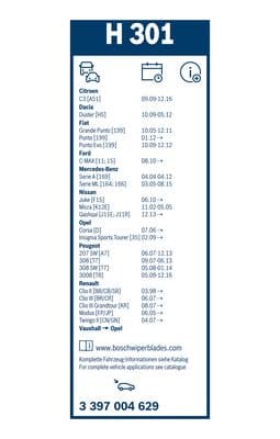 Cam silecek mesnedi, arka 6
