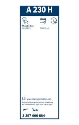 Aerotwin silecek, Arka 3