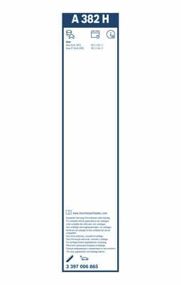 Aerotwin silecek, Arka 3