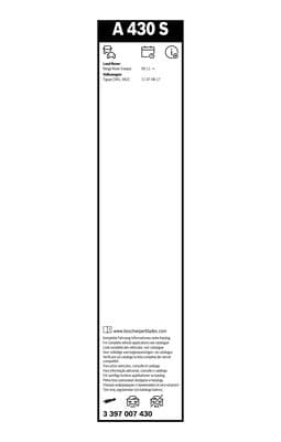 Aerotwin silecek, Set 7