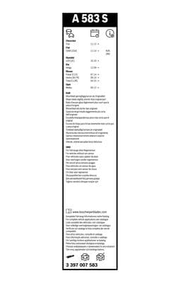 Aerotwin silecek, Set 7