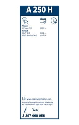 Aerotwin silecek, Arka 3