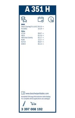 Aerotwin silecek, Arka 3