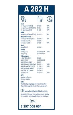 Aerotwin silecek, Arka 3