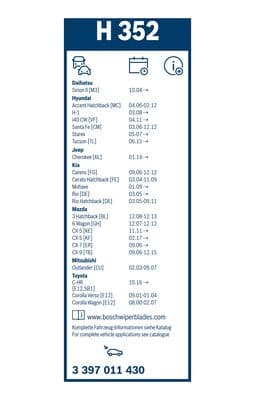 Cam silecek mesnedi, arka 6