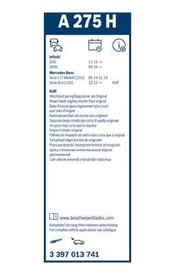 Aerotwin silecek, Arka 3