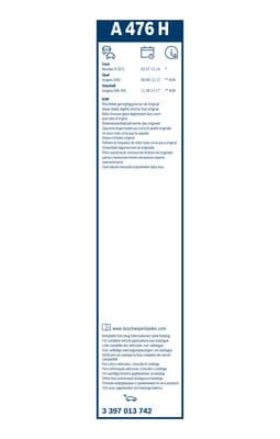 Aerotwin silecek, Arka 3