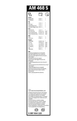 Silecek Aerotwin Multi-Clip, set 7