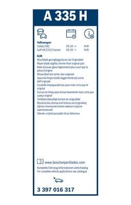 Aerotwin silecek, Arka 3