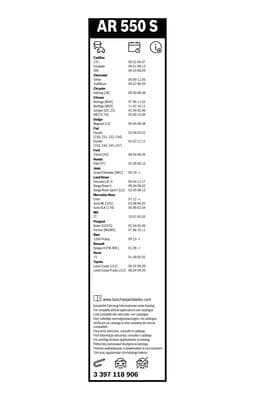 Silecek Aerotwin Retrofit, Set 3