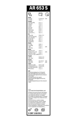 Silecek Aerotwin Retrofit, Set 7