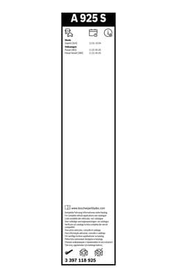 Aerotwin silecek, Set 3