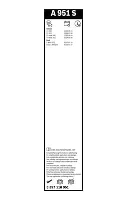 Aerotwin silecek, Set 3