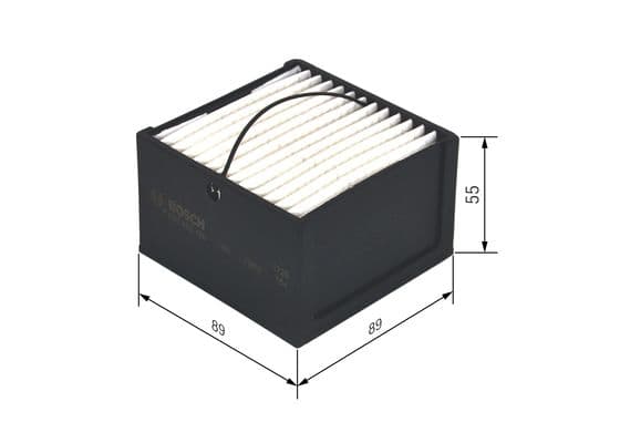 Yakıt filtresi elemanı 1