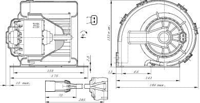 Araç iç mekan fanı 5