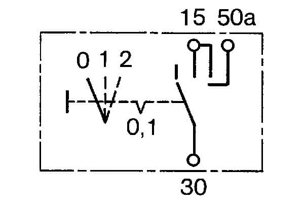 Şalter, ateşleme-Start- 6