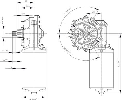 Cam silecek motoru 7