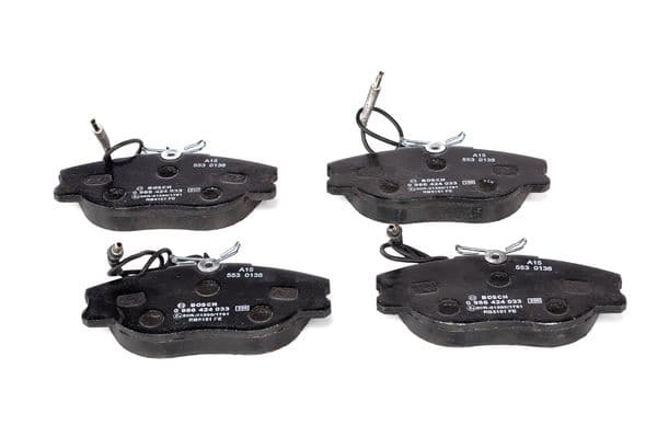 Diskli fren balatası seti; ön 6