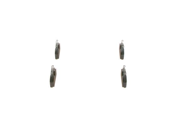 Diskli fren balatası seti; arka 2