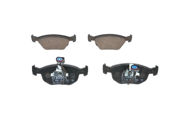 Diskli fren balatası seti; ön 1