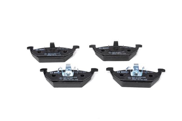 Diskli fren balatası seti; ön 6