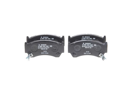 Diskli fren balatası seti; ön 1