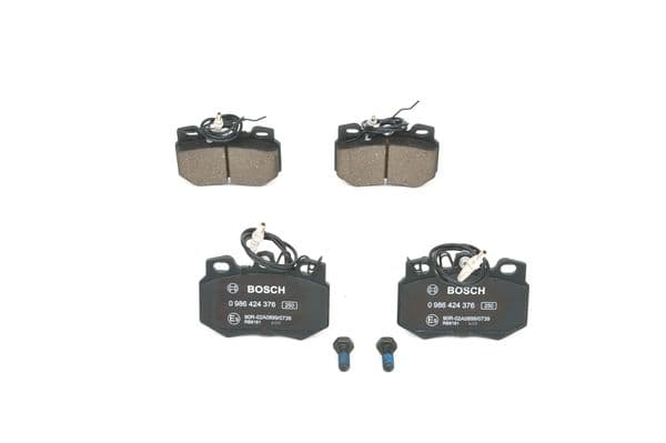 Diskli fren balatası seti; ön 1