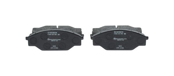 Diskli fren balatası seti; ön 3