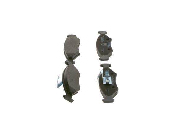 Diskli fren balatası seti; ön 4