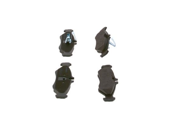 Diskli fren balatası seti; arka 2