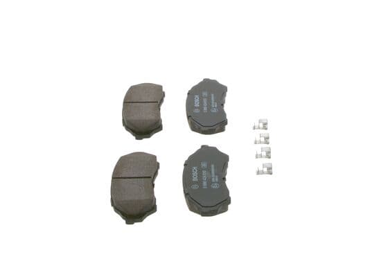 Diskli fren balatası seti; ön 4