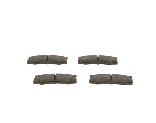 Diskli fren balatası seti; arka 5