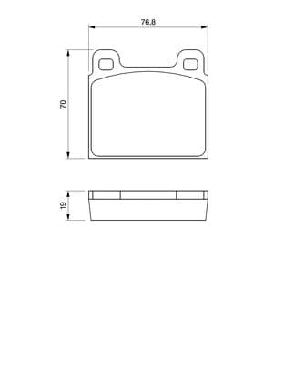 Diskli fren balatası seti; ön 5