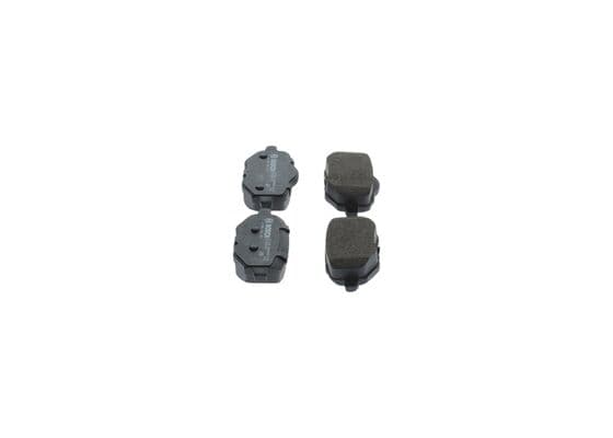 Diskli fren balatası seti; arka 4