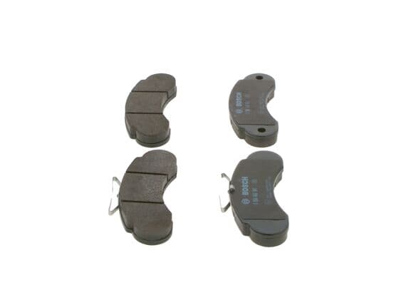 Diskli fren balatası seti; ön 4