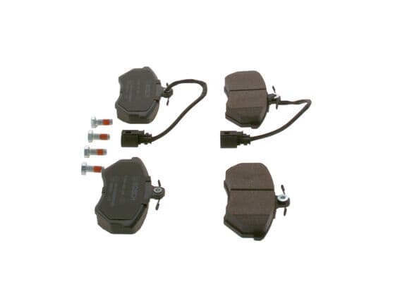 Diskli fren balatası seti; ön 2