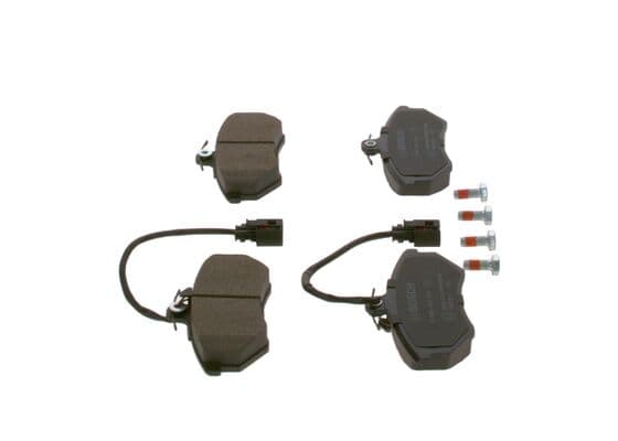 Diskli fren balatası seti; ön 4