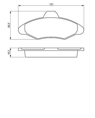 Diskli fren balatası seti; ön 5