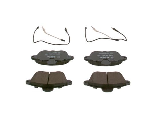 Diskli fren balatası seti; ön 3