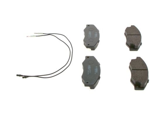 Diskli fren balatası seti; ön 2