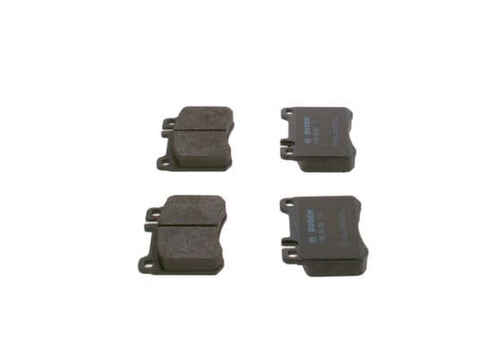 Diskli fren balatası seti; ön 6