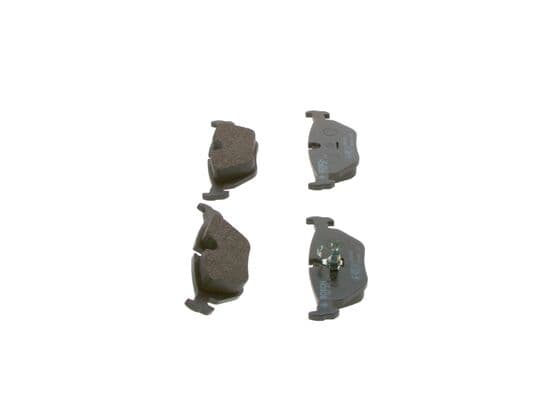 Diskli fren balatası seti; arka 4