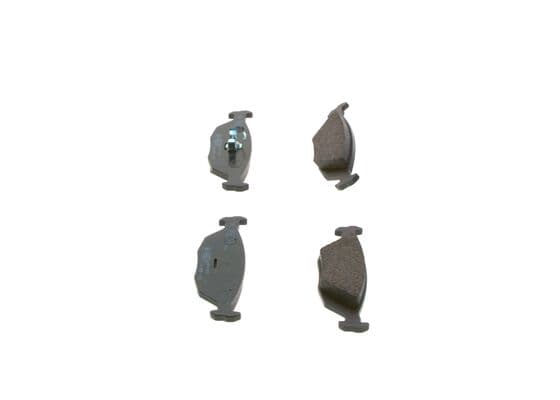 Diskli fren balatası seti; arka 2