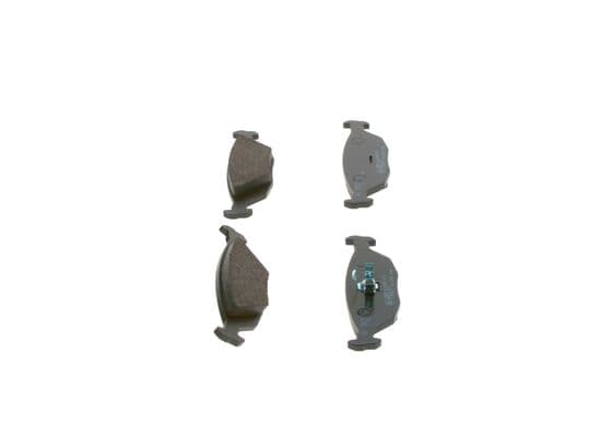 Diskli fren balatası seti; arka 4