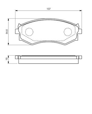 Diskli fren balatası seti; ön 6