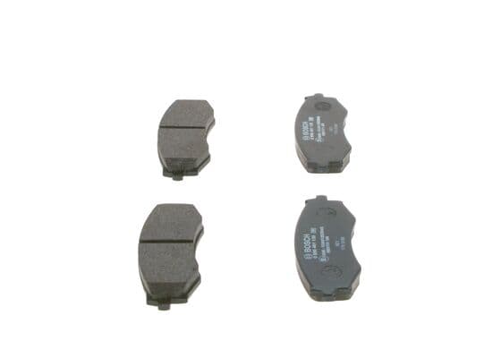 Diskli fren balatası seti; ön 4