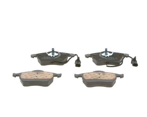 Diskli fren balatası seti; ön 6